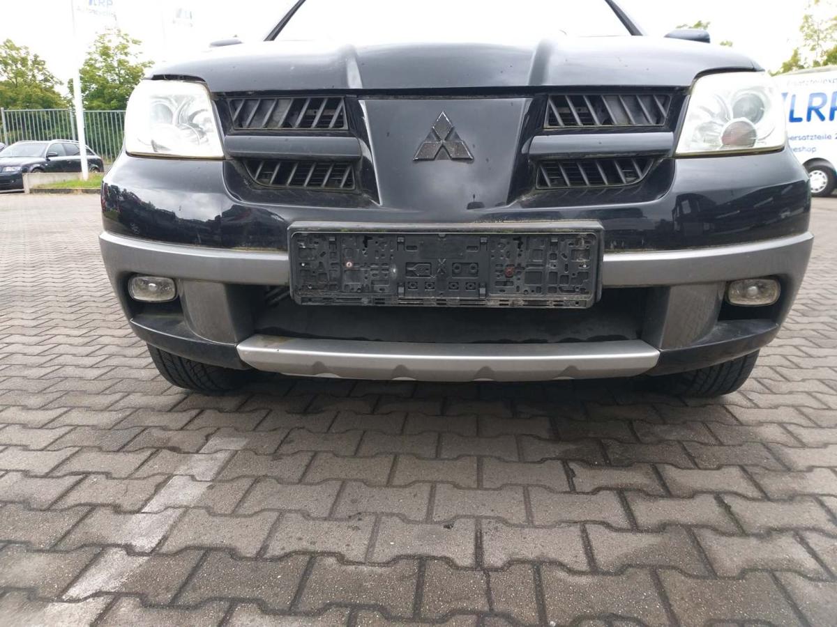 Mitsubishi Outlander 1 original Stoßstange Stossfänger vorn X42B Black Bj.2005 Mitsubishi Outlander 1 original Stoßstange Stossfänger vorn X42B Black Bj.2005